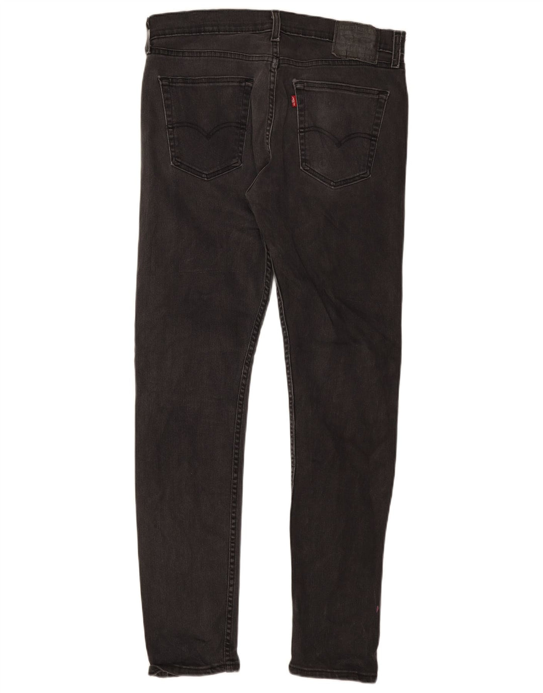 Calça jeans masculina Levi's 512 Slim Tapered W33 L34 cinza algodão