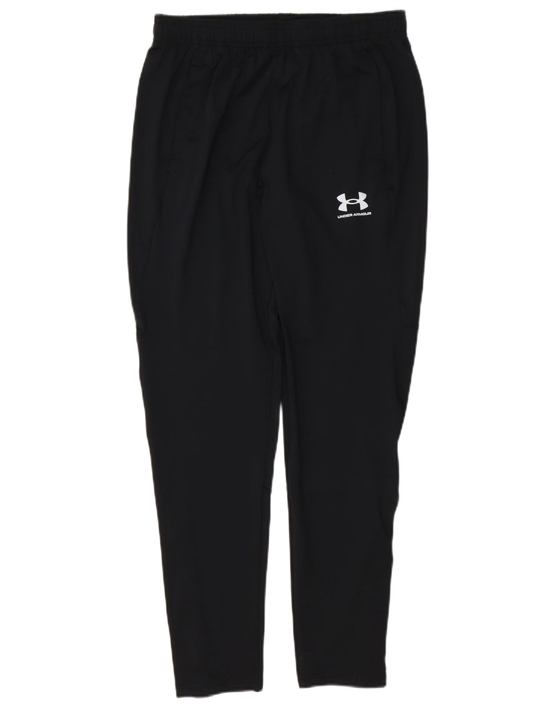 Calça de treino masculina Under Armour poliéster preto médio