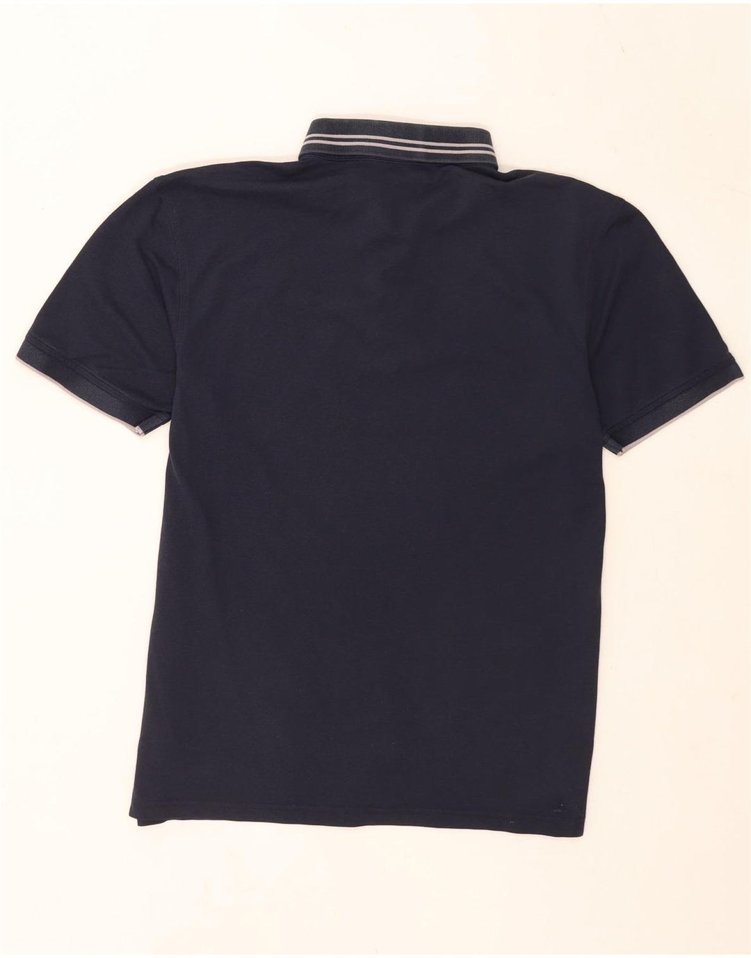 Camisa polo masculina Dkny média listrada azul marinho
