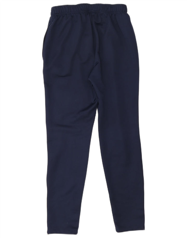 Calça de treino masculina Nike Dri Fit médio azul marinho poliéster