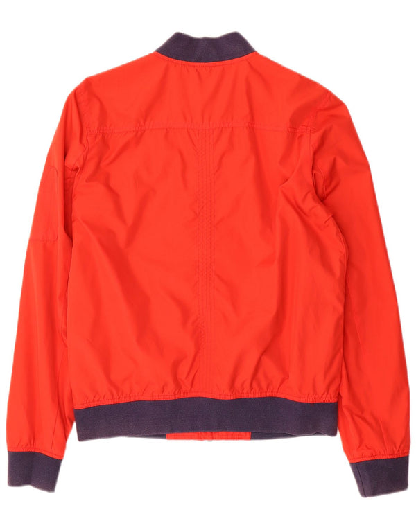 Jaqueta bomber masculina TOMMY HILFIGER Reino Unido 36 pequeno algodão vermelho