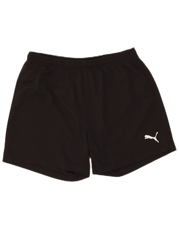 Shorts esportivos masculinos Puma XL preto