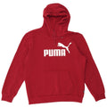 PUMA Mens Graphic Hoodie Jumper Médio Algodão Marrom