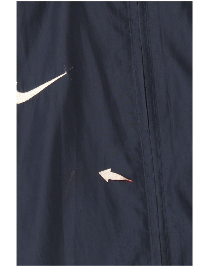 Jaqueta de chuva feminina NIKE Storm-Fit 12-13 anos grande azul marinho colorblock