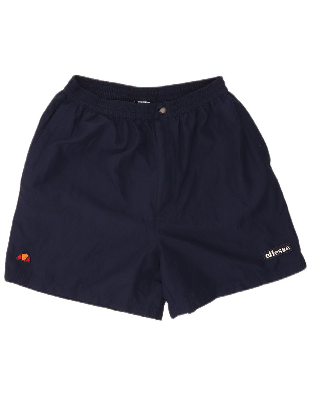 Ellesse Mens Casual Shorts Grande W36 Poliéster Azul Marinho