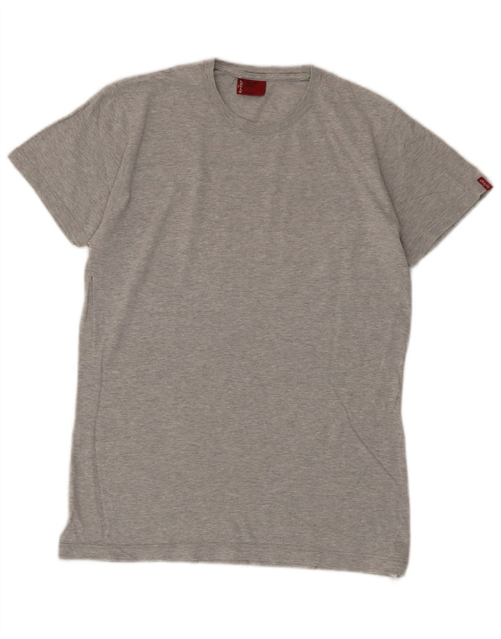 Camiseta masculina LEVI'S pequena cinza manchada