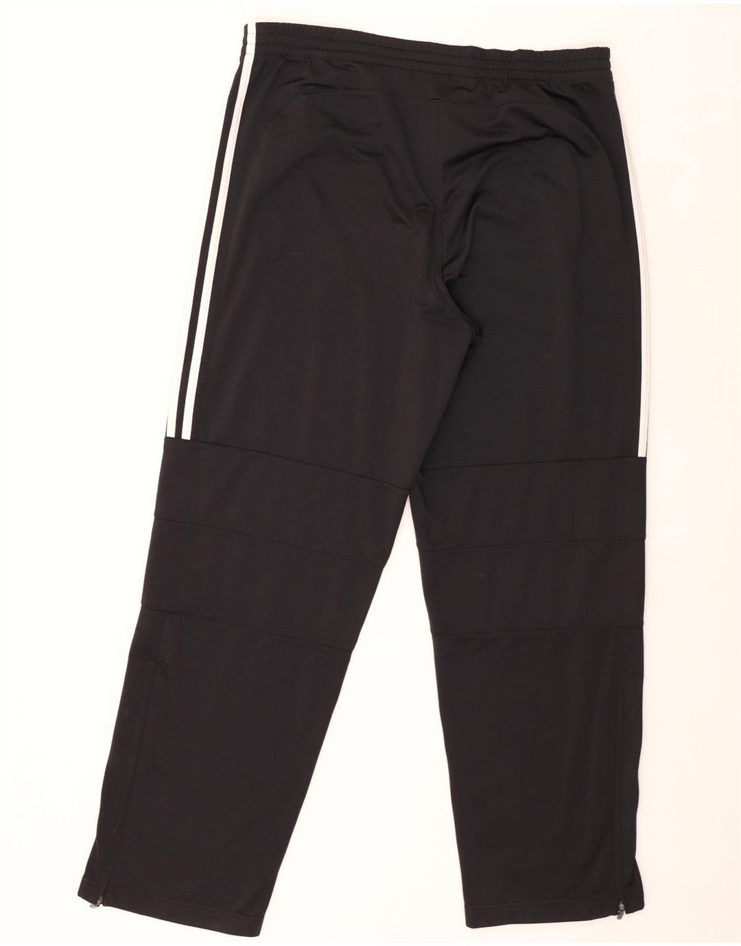 Calça de treino masculina Adidas grande poliéster preto