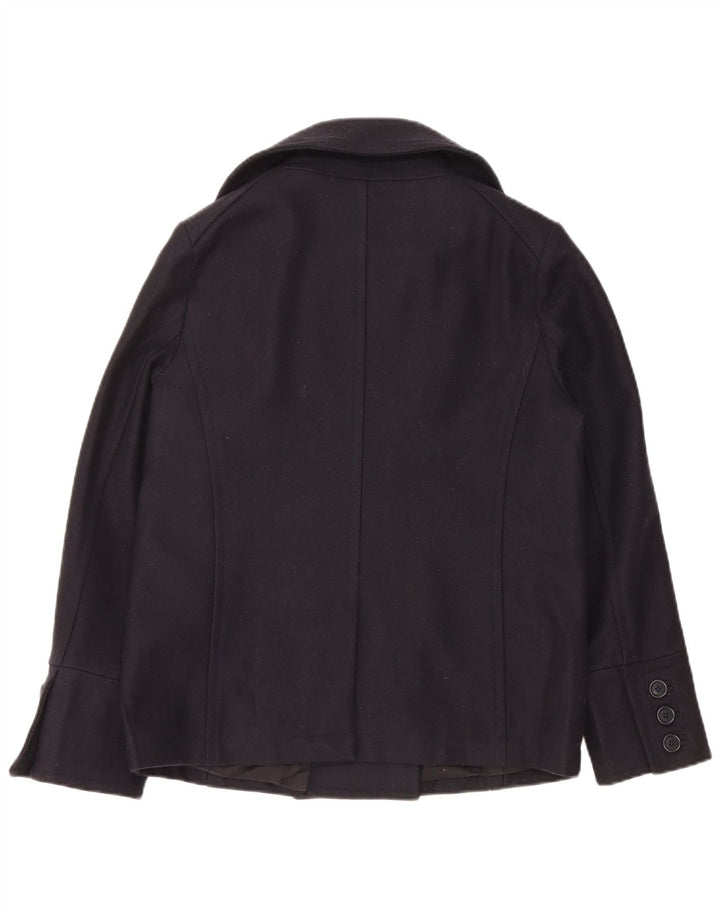 Casaco feminino Marina Yachting Pea IT 44 médio preto lã nova