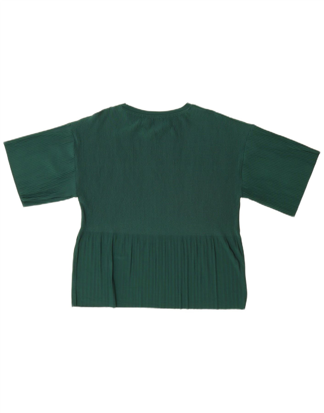 Blusa feminina ZARA UK 14 verde médio