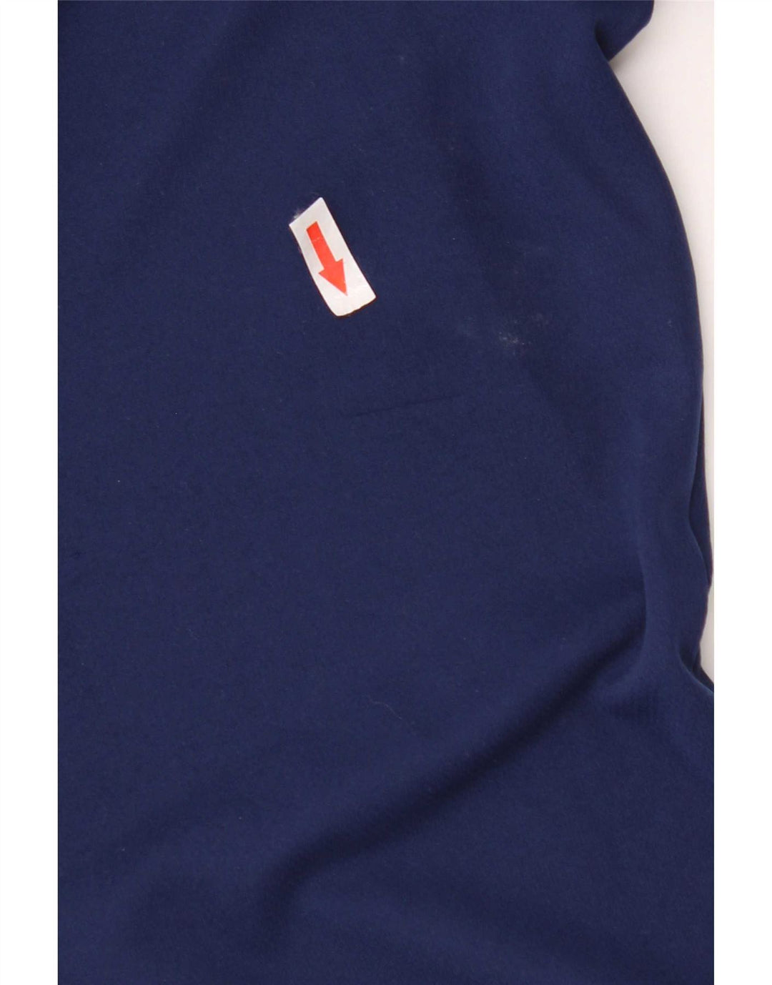 Camiseta masculina Adidas Climalite Top pequeno azul marinho poliéster