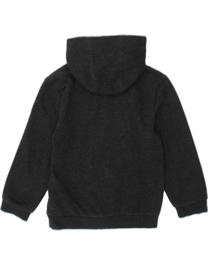 ADIDAS Boys Graphic Zip Hoodie Sweater 3-4 Years Grey Cotton Vintage Adidas and Second-Hand Adidas from Messina Hembry 