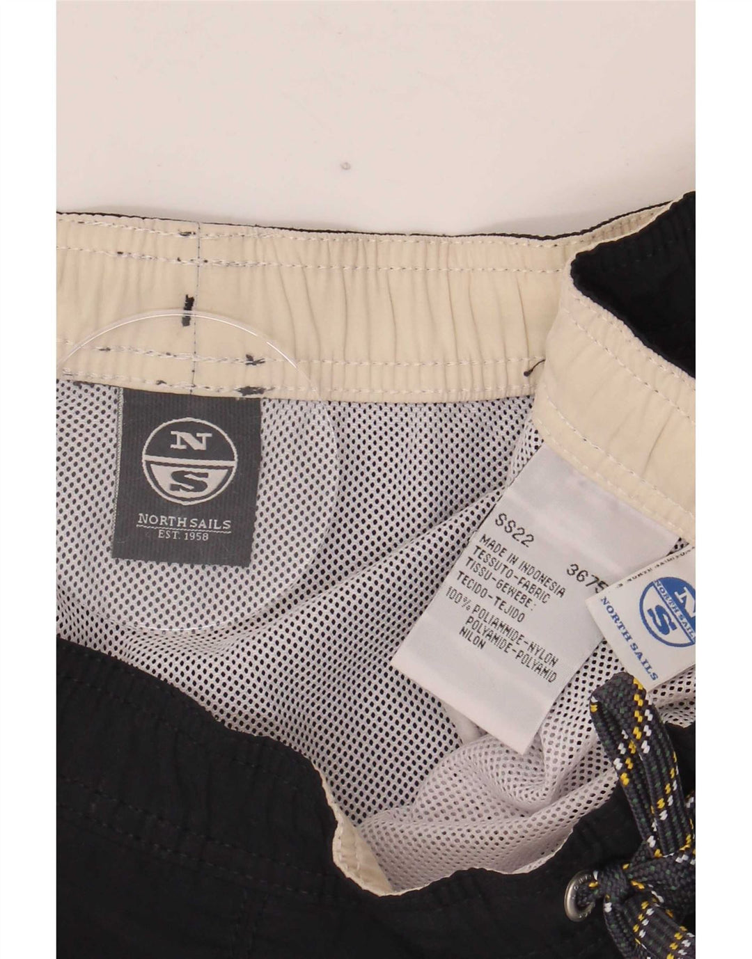 Shorts de natação masculino North Sails Graphic grande azul marinho poliamida