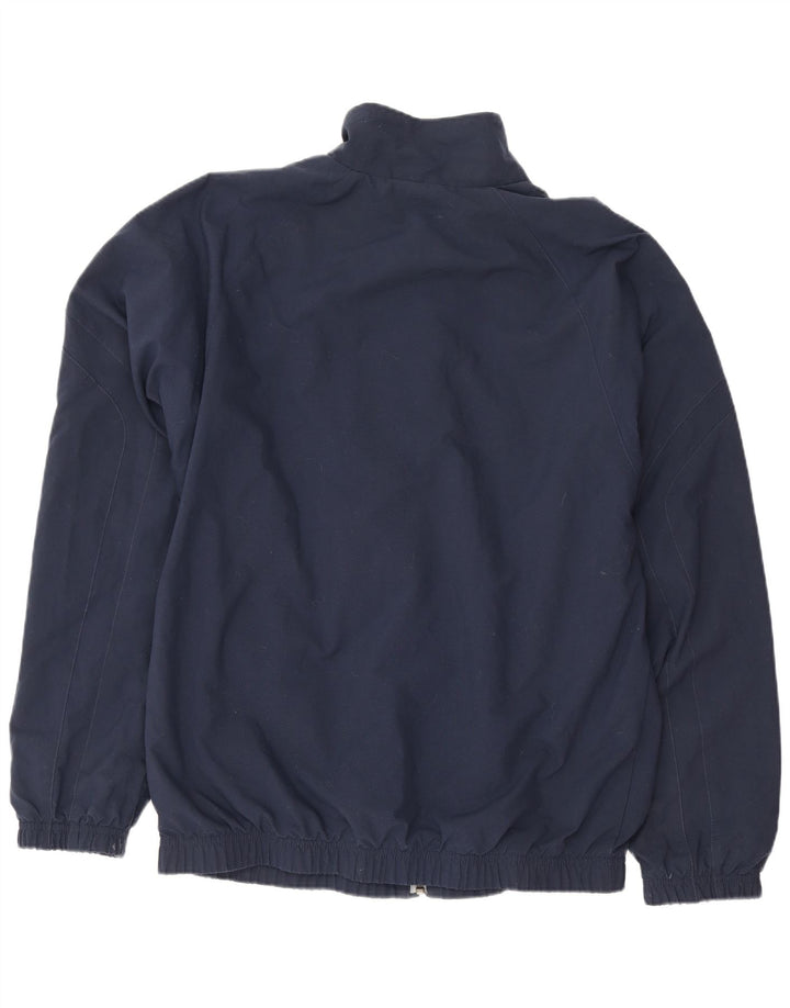 Nike Mens Tracksuit Top Jacket UK 38/40 Médio Azul Marinho Poliéster