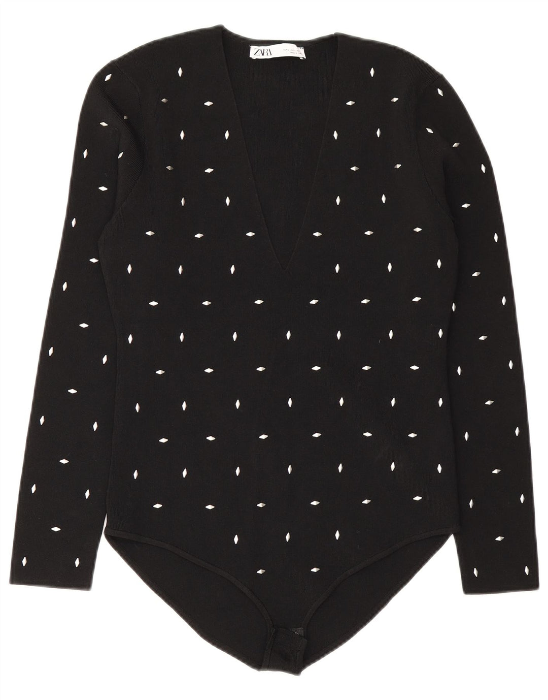 Macacão feminino Zara UK 14 grande viscose preta