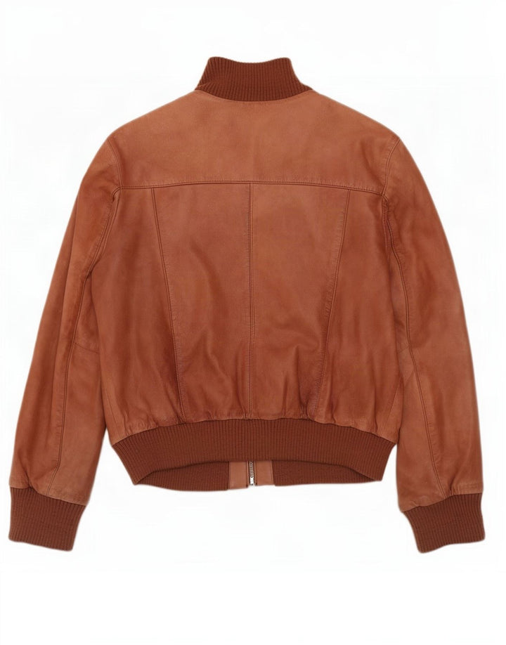 Jaqueta de couro masculina Conbipel IT 50 grande marrom