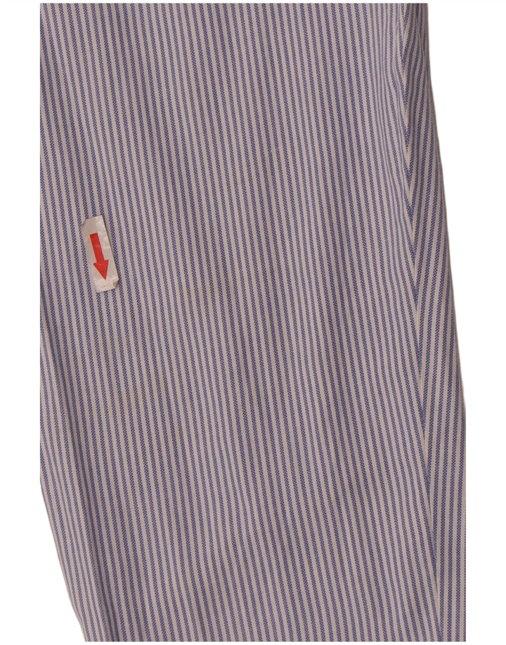 Camisa masculina Fila 2XL algodão listrado azul