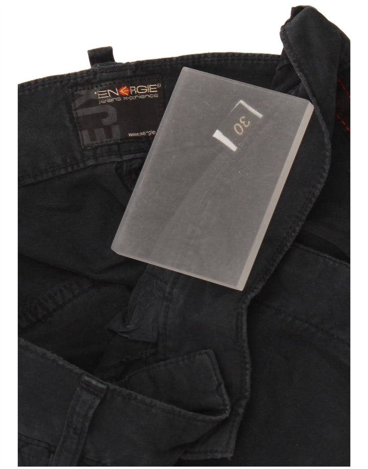 Energie Mens Bermuda Shorts W30 Médio Azul Marinho Algodão