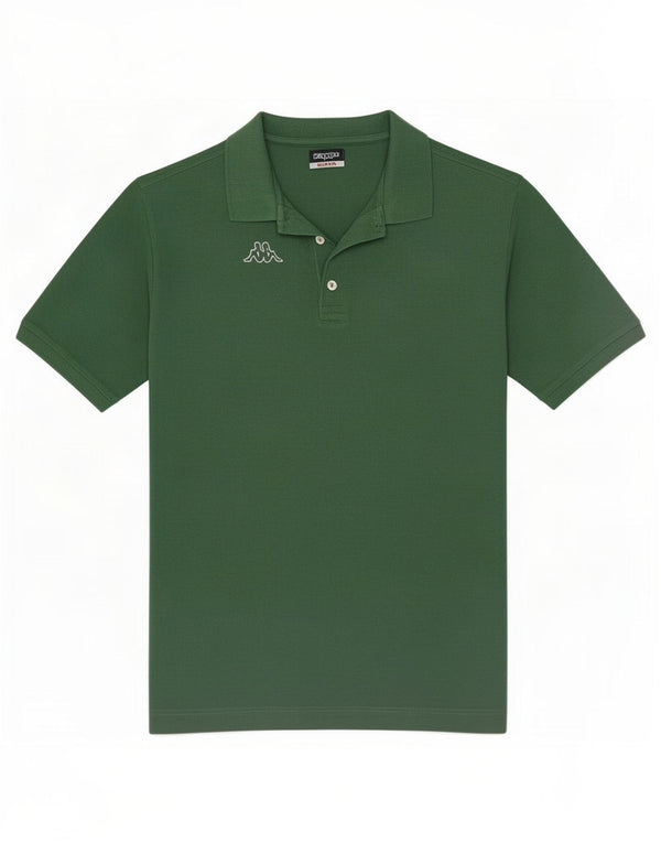 Camisa polo masculina Kappa XL algodão verde