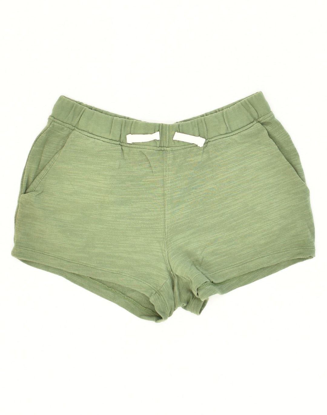 J. CREW Womens Sport Shorts Small Green Cotton | Vintage J. Crew | Thrift | Second-Hand J. Crew | Used Clothing | Messina Hembry 
