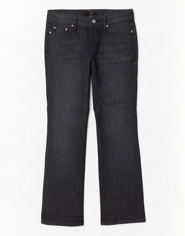 Hugo Boss Womens Bootcut Jeans W27 L28 Azul Marinho Algodão