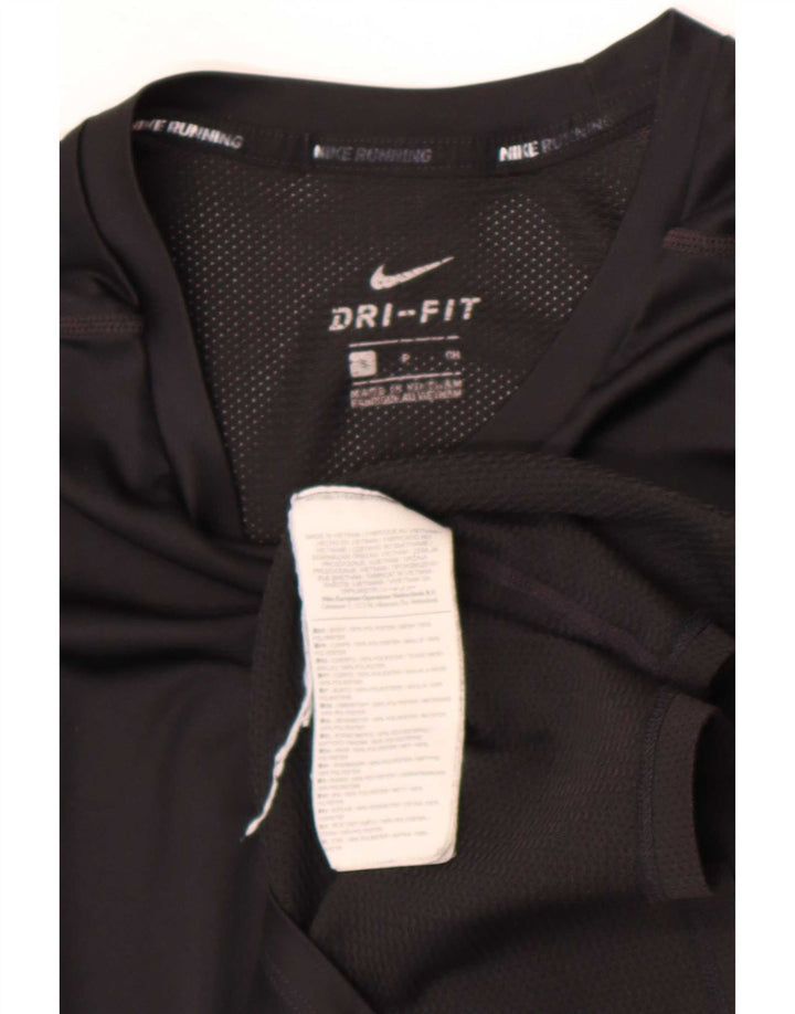 Camiseta Nike Masculina Dri Fit Top Pequeno Poliéster Preto