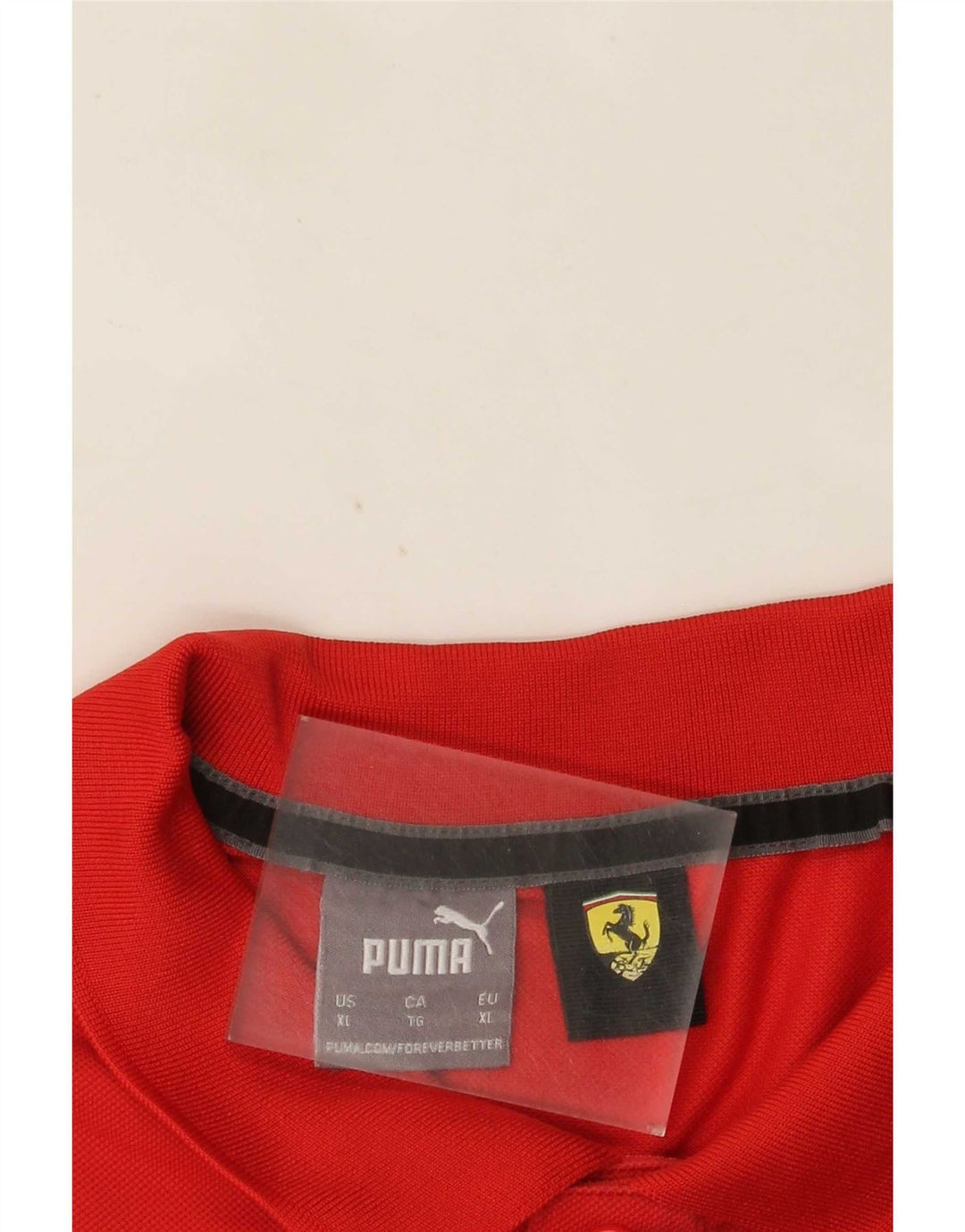 Camisa polo masculina Puma XL vermelha