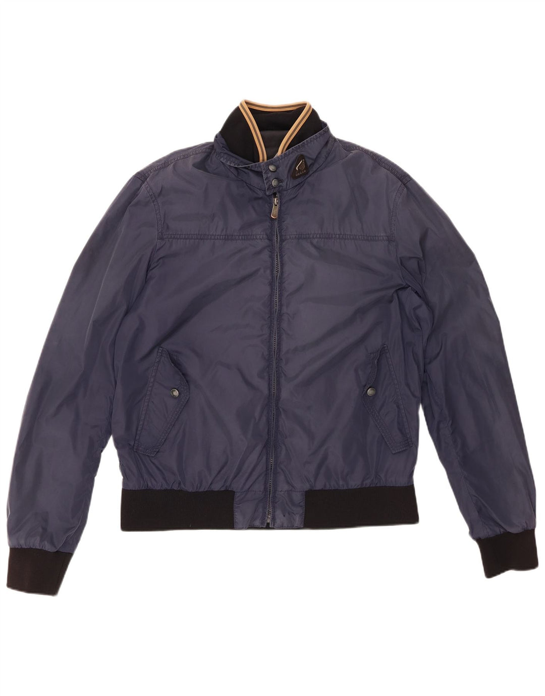 Jaqueta bomber masculina HOGAN Reino Unido 42 XL azul marinho