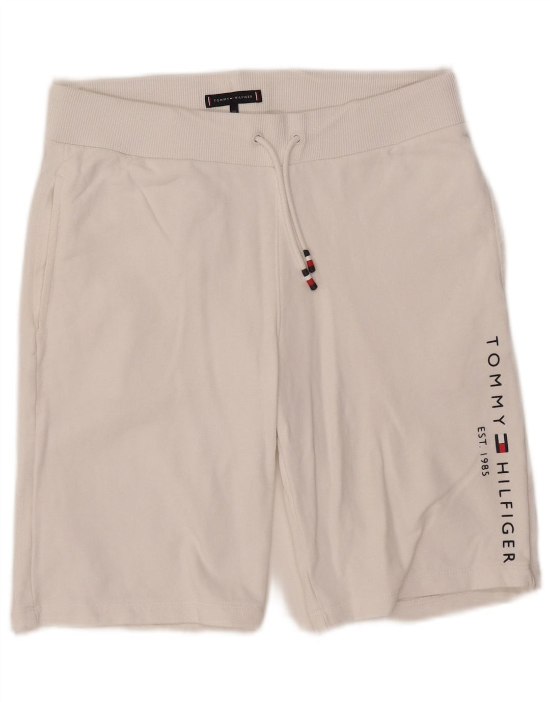 Shorts esportivos gráficos TOMMY HILFIGER para meninas 15-16 anos algodão branco