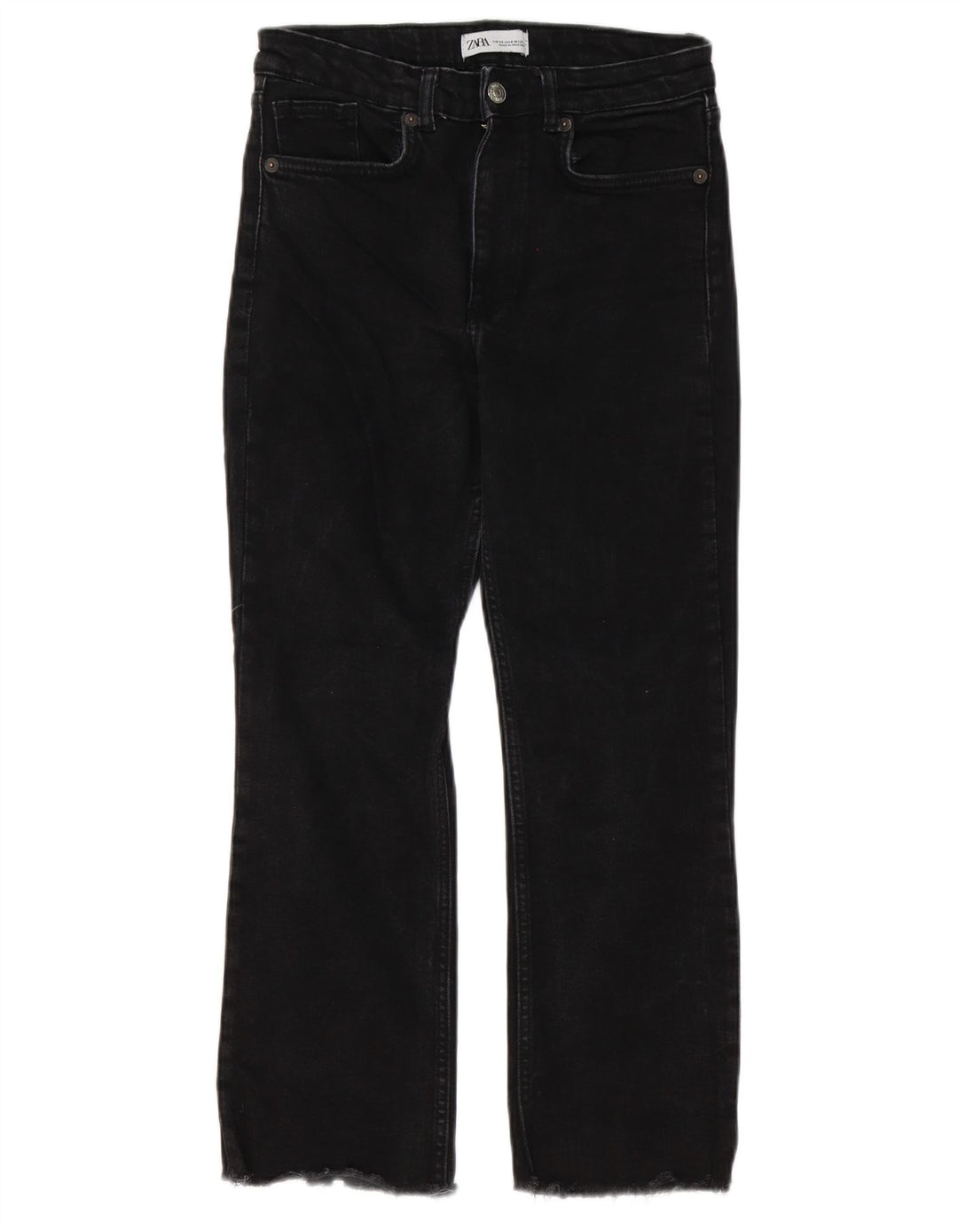 Calça jeans feminina Zara EU 38 pequena W28 L25 preta