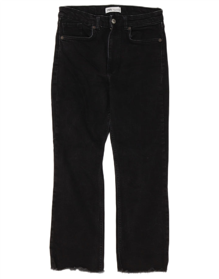Calça jeans feminina Zara EU 38 pequena W28 L25 preta