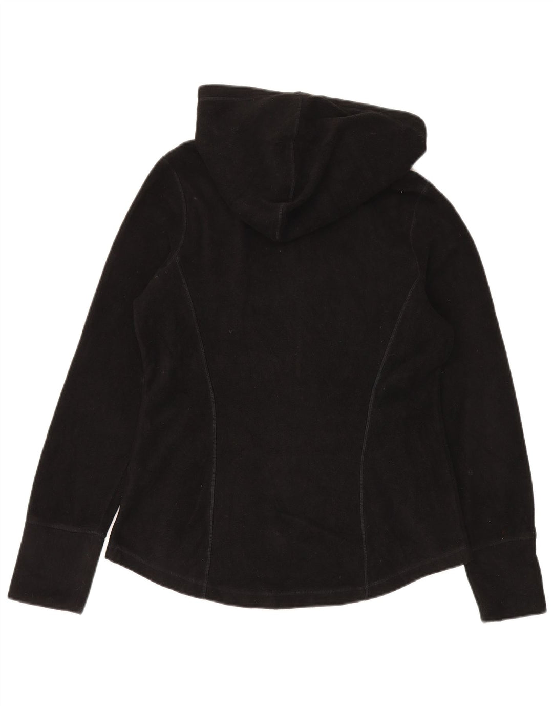 Jaqueta feminina de lã com capuz Fila UK 14 poliéster preto médio