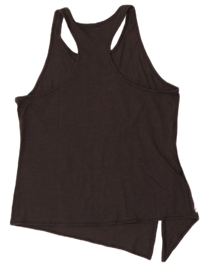 Colete gráfico assimétrico feminino Puma UK 14 médio preto