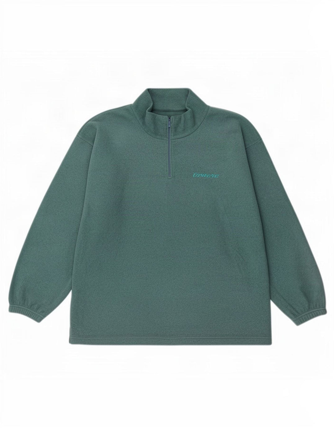 Suéter de lã masculino Invicta com zíper e gola 2XL poliéster verde