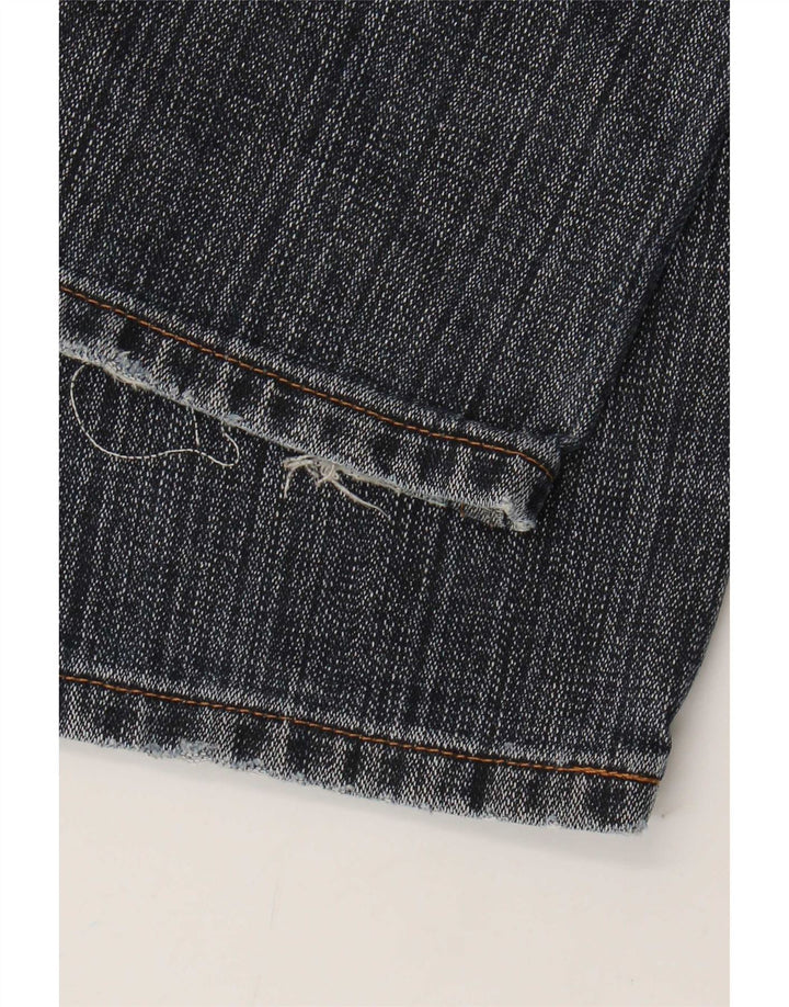 Wrangler masculino regular fit jeans reto W34 L32 algodão azul