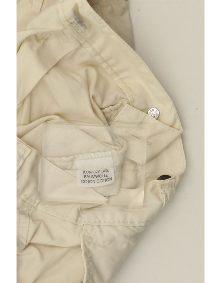 Shorts Chino Feminino Murphy & Nye Pegged W30 Algodão Bege Médio