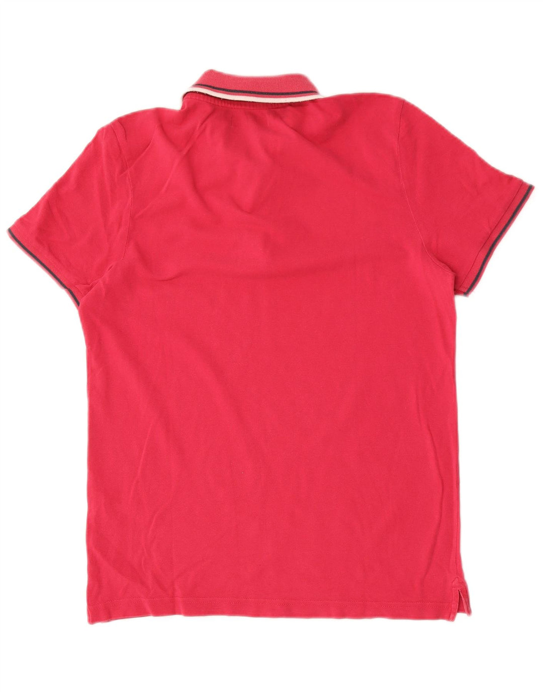 Camisa polo masculina Diadora médio algodão rosa