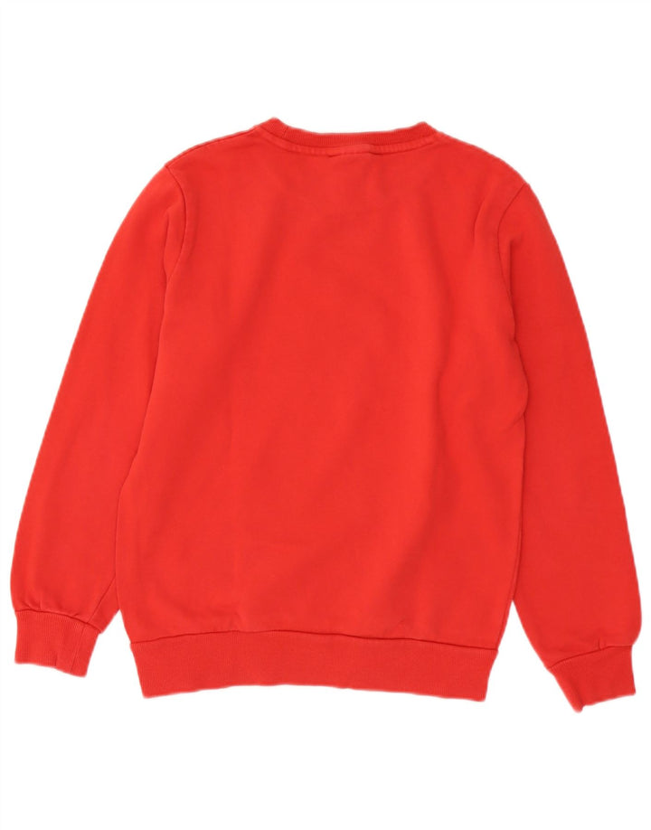 Suéter gráfico Superga Boys 11-12 anos grande vermelho