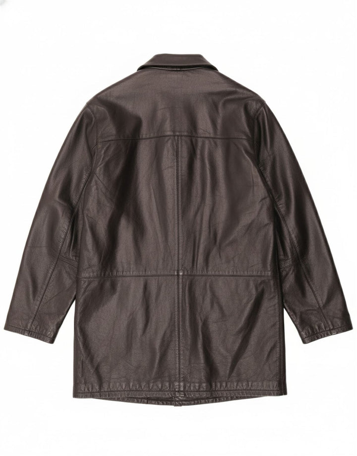 Casaco de couro masculino Martin's IT 48 couro preto médio