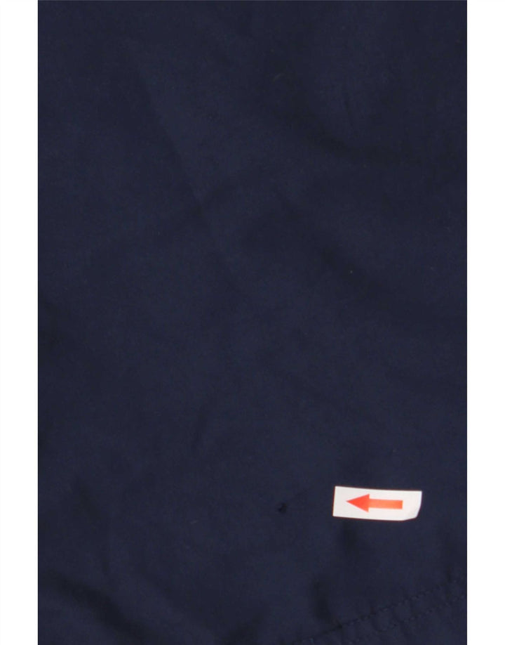 Shorts esportivos masculinos Nike médio azul marinho poliéster