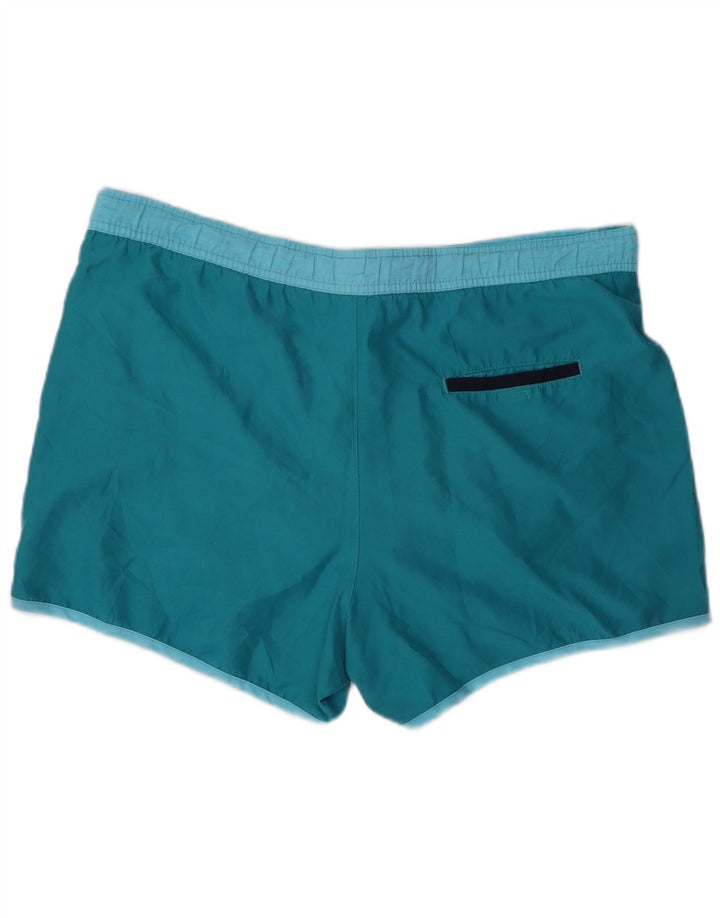 Shorts de natação masculino Fila XL azul colorblock poliéster