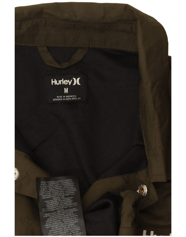 Jaqueta bomber masculina Hurley UK 38 poliéster cáqui médio