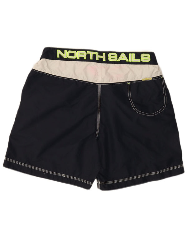 Shorts de natação masculino North Sails Gold Edition W32 médio azul marinho