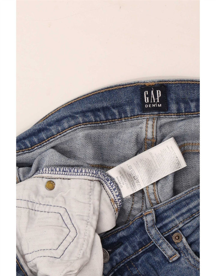 Jeans Slim Feminino Gap W27 L26 Algodão Azul