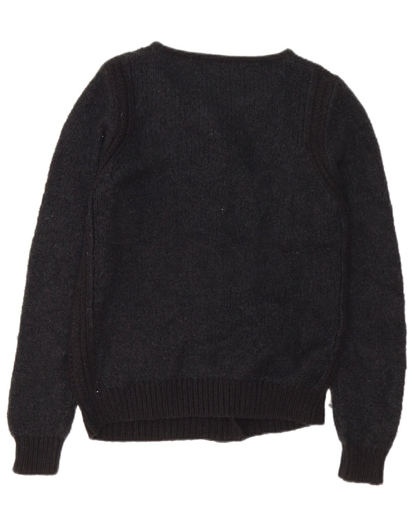 Suéter cardigã feminino Marks & Spencer Reino Unido 12 médio preto