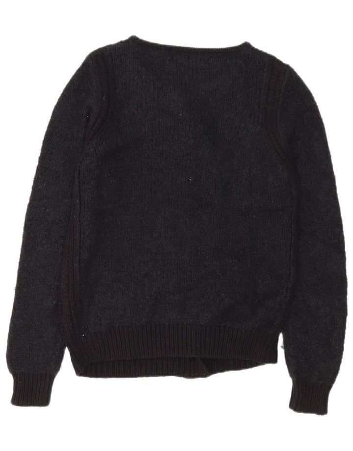 Suéter cardigã feminino Marks & Spencer Reino Unido 12 médio preto