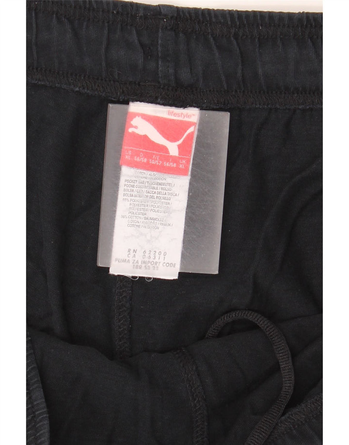 Shorts esportivos gráficos masculinos Puma XL preto poliéster