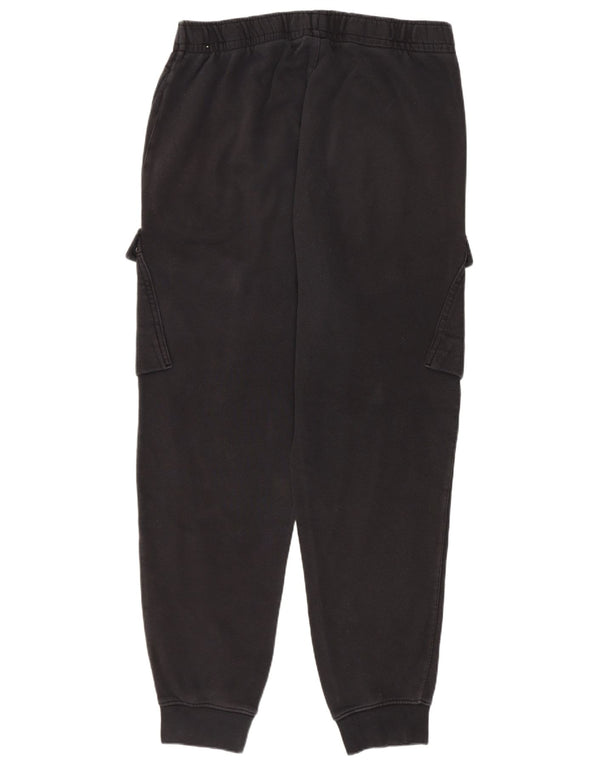 Nike masculino gráfico cargo calças de treino joggers médio preto algodão
