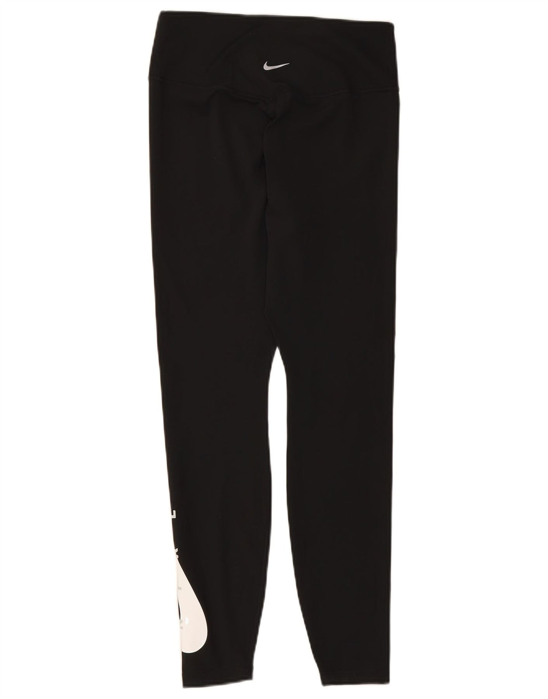 Leggings Nike Dri Fit Graphic Femininas UK 12 Médias Pretas