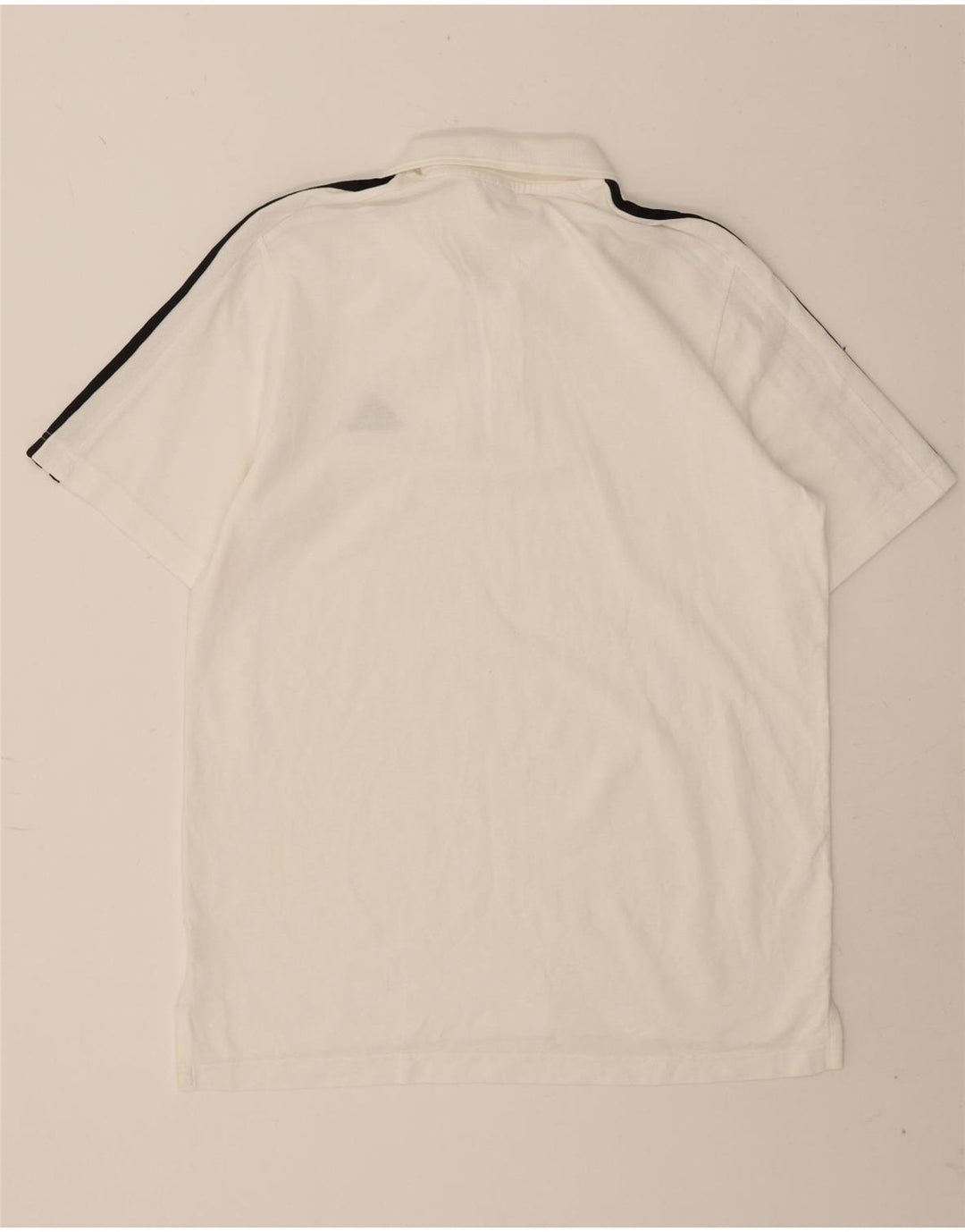 Camisa polo masculina Adidas grande branca