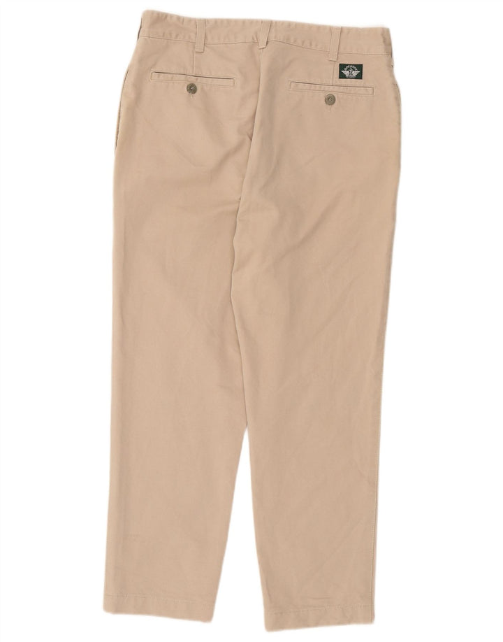 Calça Chino Cônica Feminina DOCKERS W33 L25 Algodão Bege